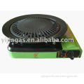 Portable butane gas stove with Barbeque roast plate (JK-171)